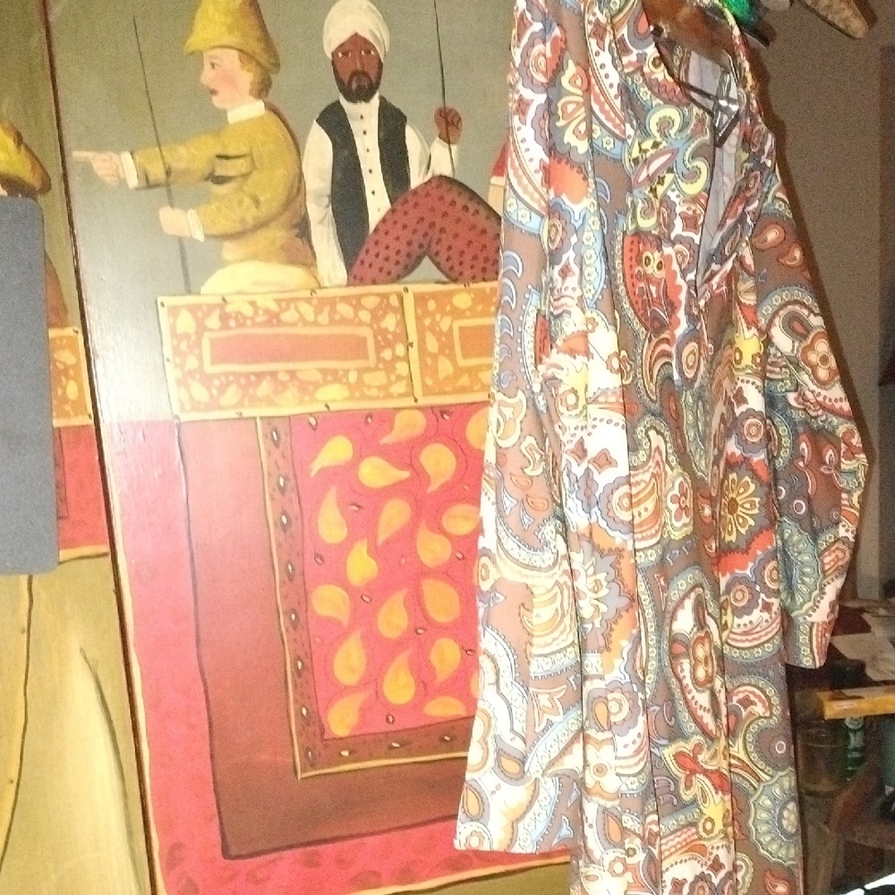Jude Connally Multicolor Paisley A-Line Dress - Picture 4 of 5
